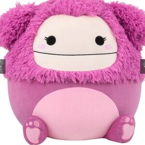 Nannette the Raspberry Pink Bigfoot 16 inch Kellytoy Squishmallow NWT